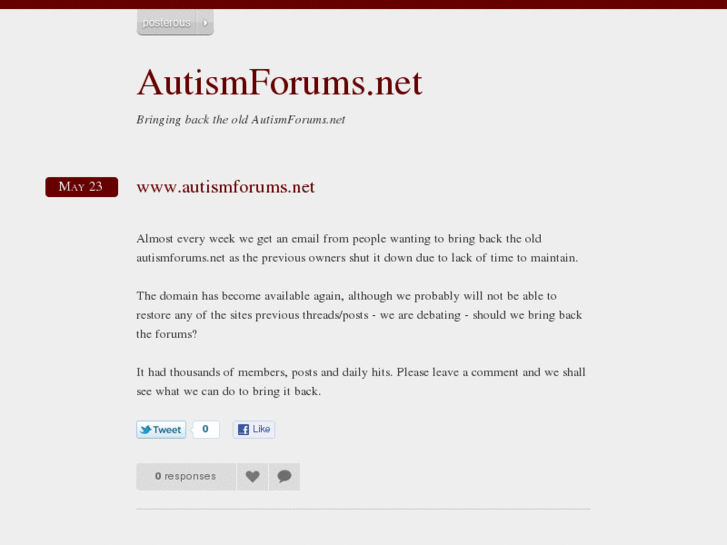 www.autismforums.net