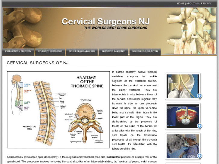 www.cervicalsurgeonsnj.info