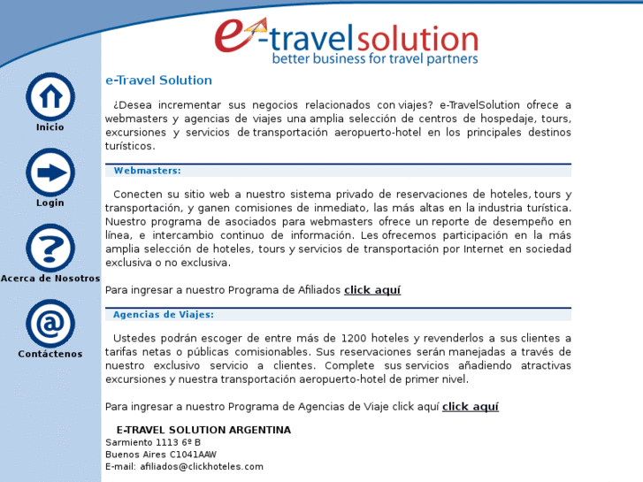 www.e-travelsolution.com.ar