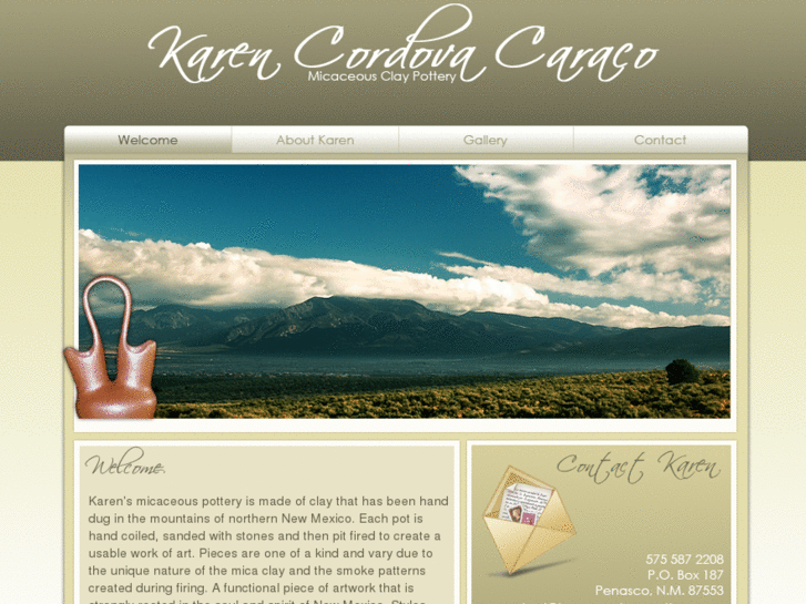 www.karencordovapottery.com