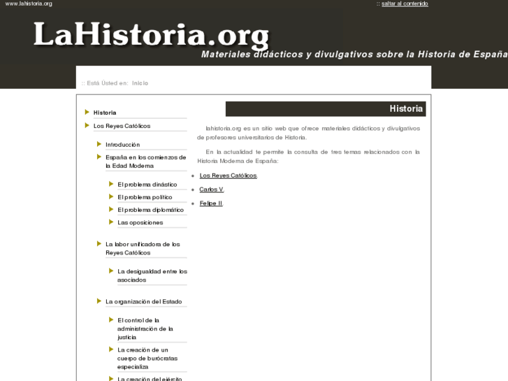 www.lahistoria.org