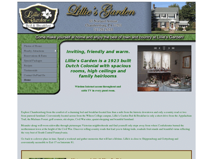 www.lilliesgardenbandb.com