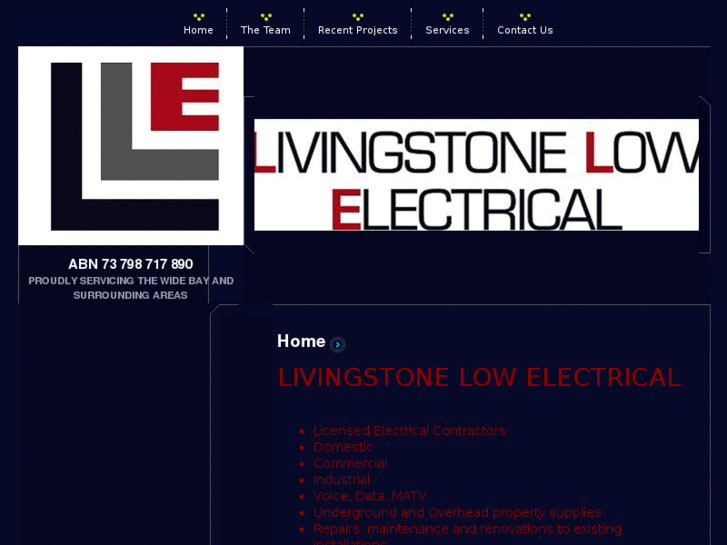 www.livingstonelowelectrical.com