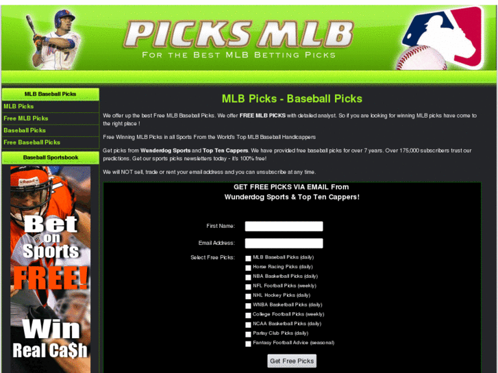 www.picksmlb.com