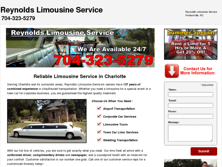 www.reynolds-limousine.com