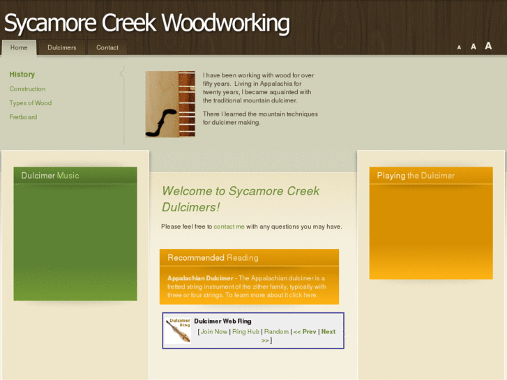 www.sycamorecreekdulcimers.com