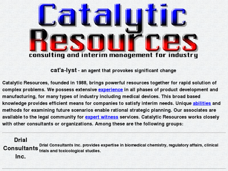 www.catalyticresources.com