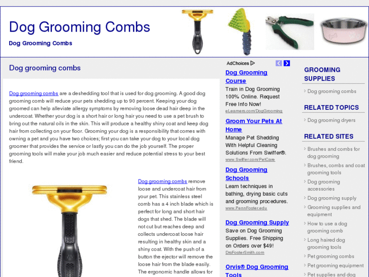 www.doggroomingcombs.com