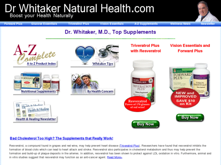 www.drwhitakernaturalhealth.com