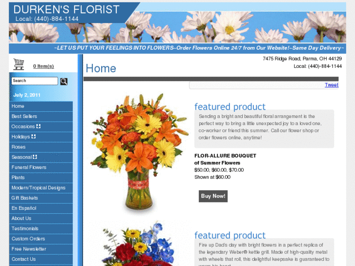 www.durkensflorist.com