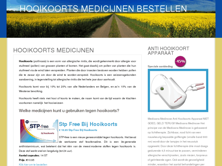 www.hooikoortsmedicijnen.com