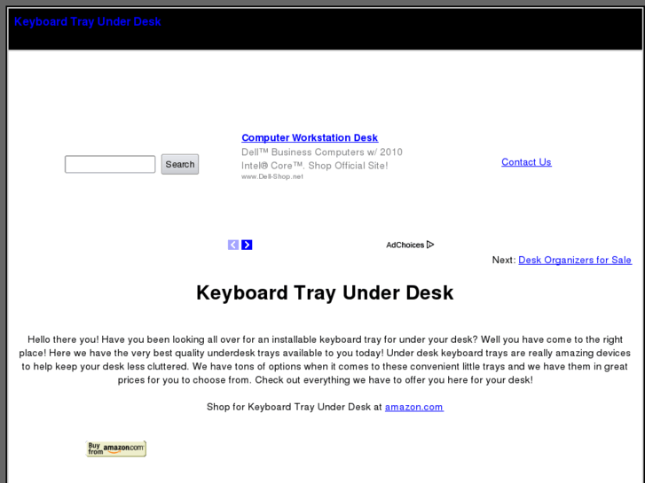 www.keyboardtrayunderdesk.com