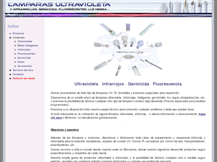 www.lamparas-ultravioleta.com