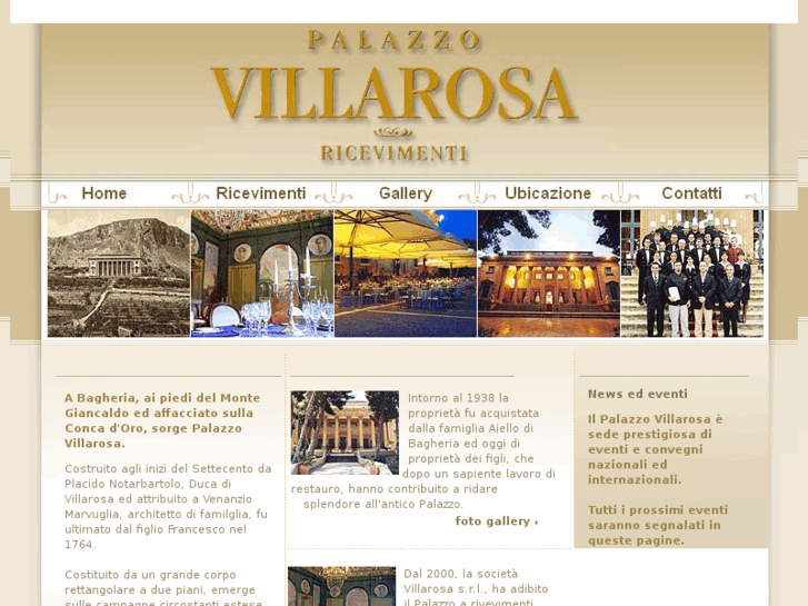 www.palazzovillarosa.it