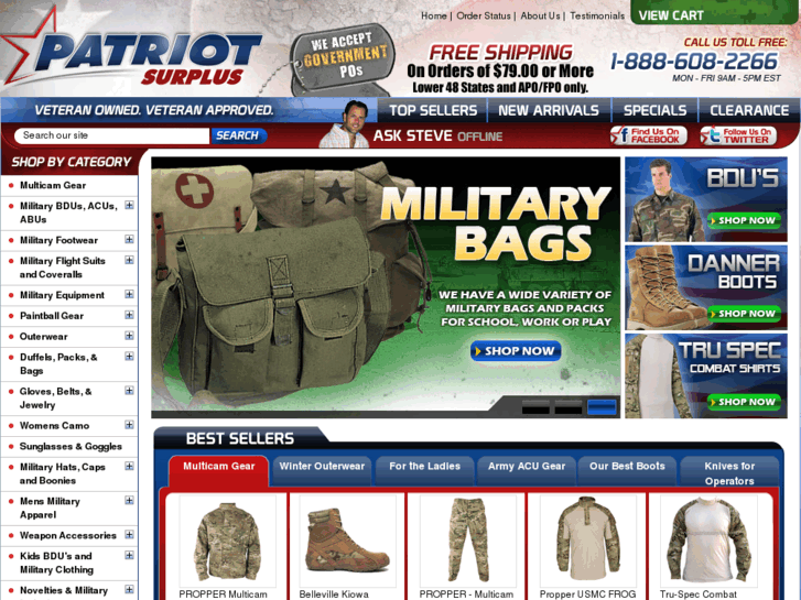 www.patriotsurplus.com