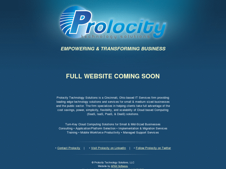 www.prolocity.com