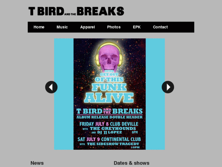 www.tbirdandthebreaks.com