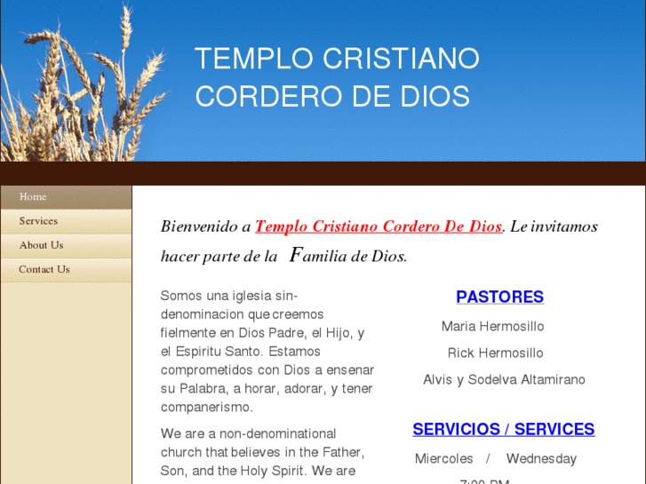 www.tcorderodedios.org