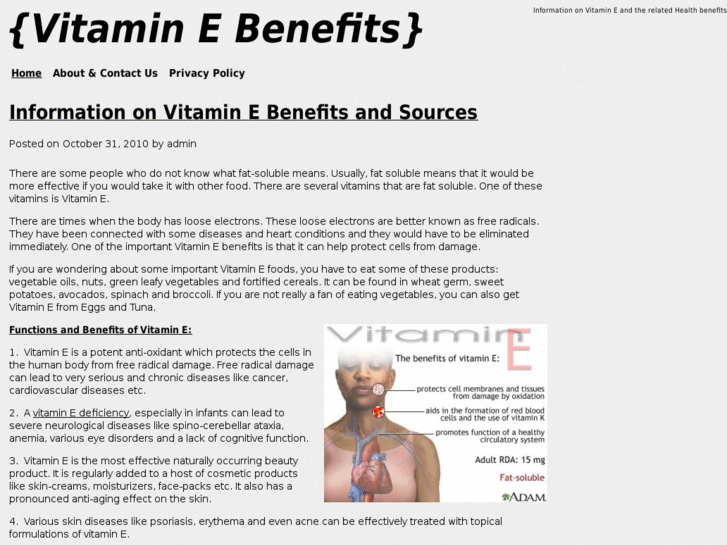 www.vitaminebenefits.org