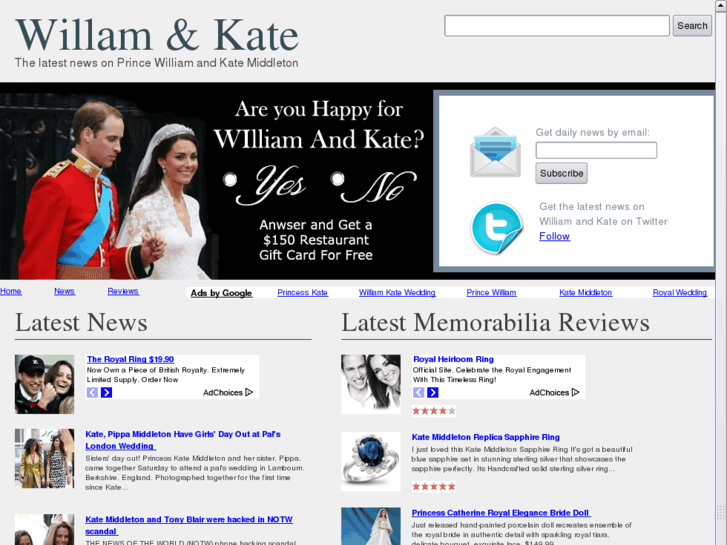 www.williamandkate.com