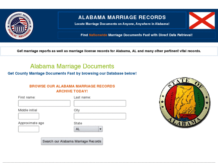 www.alabamamarriagerecords.org