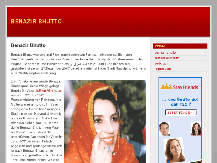 www.benazir-bhutto.net