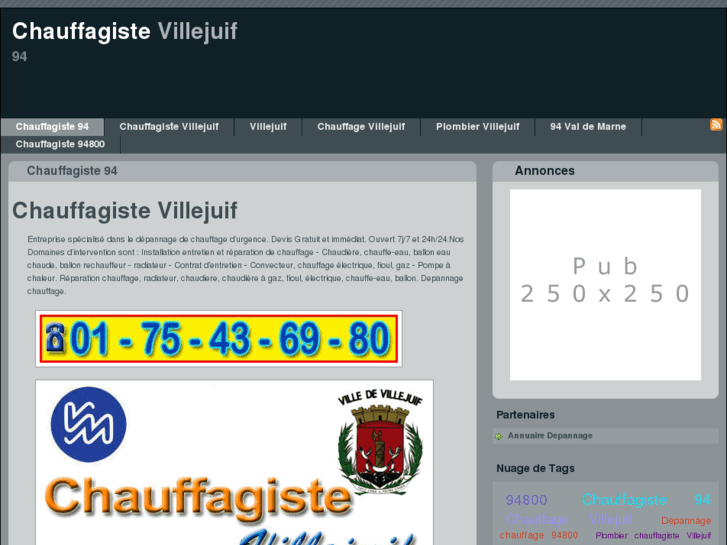 www.chauffagistevillejuif.com