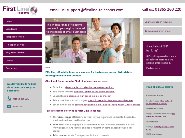 www.firstline-telecoms.com
