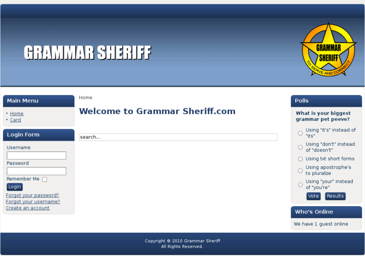 www.grammarsheriff.com