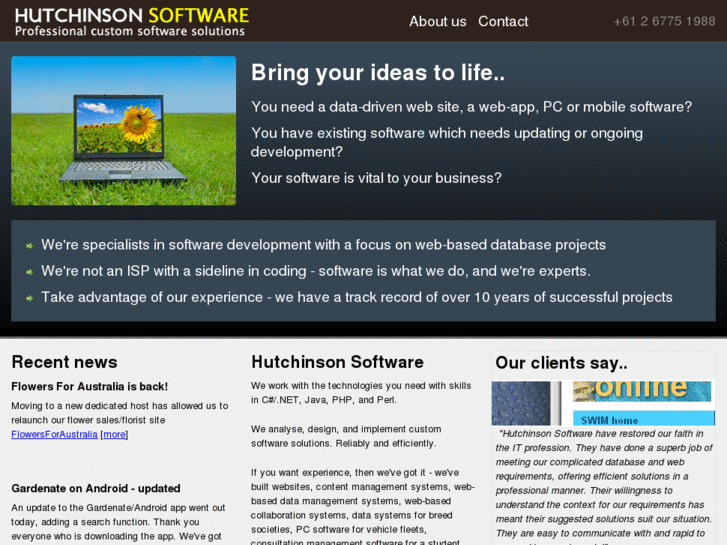 www.hutchinsonsoftware.com