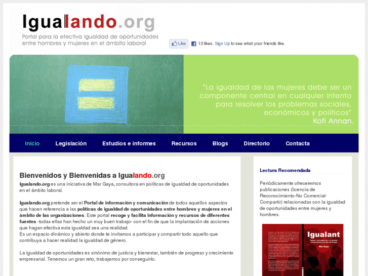 www.igualando.org