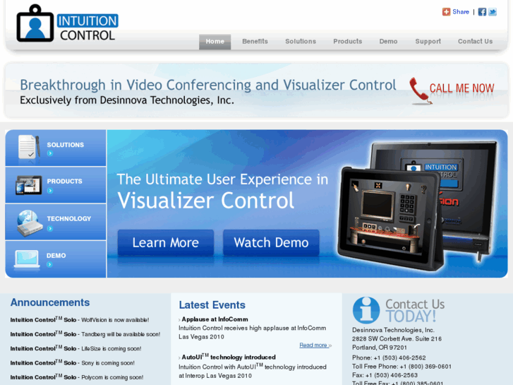 www.intuitcontrol.net