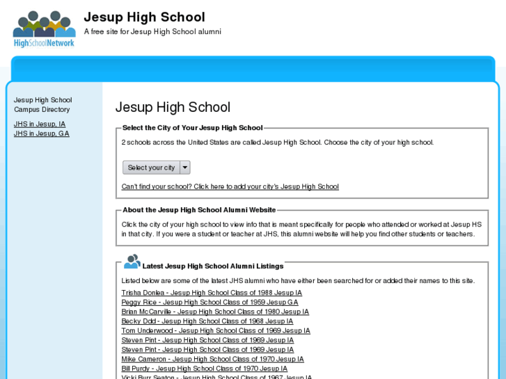 www.jesuphighschool.com