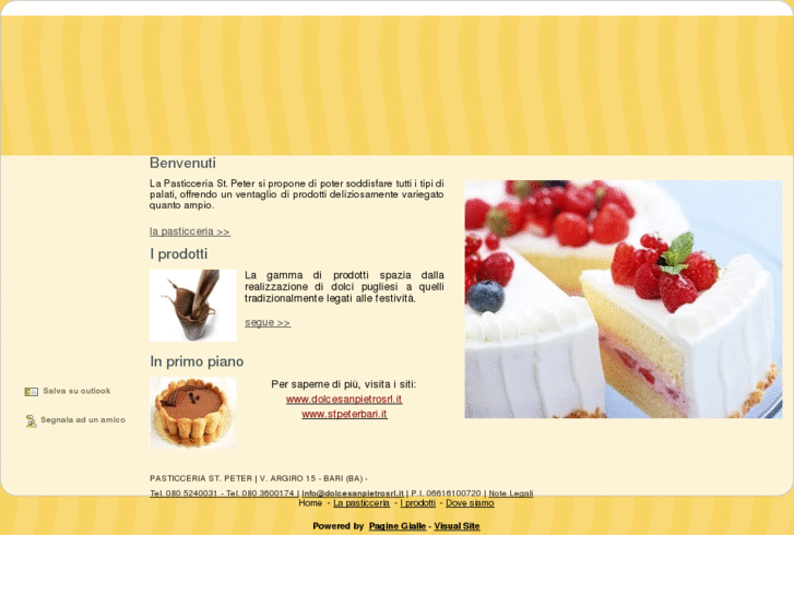 www.pasticceriastpeterbari.com