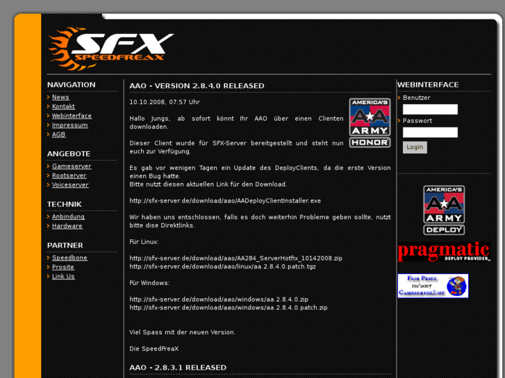 www.sfxserver.net