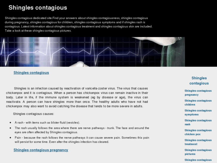 www.shingles-contagious.com