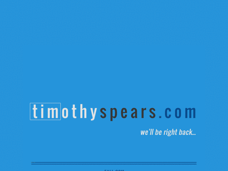 www.timothyspears.com