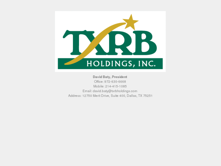 www.txrbholdings.com