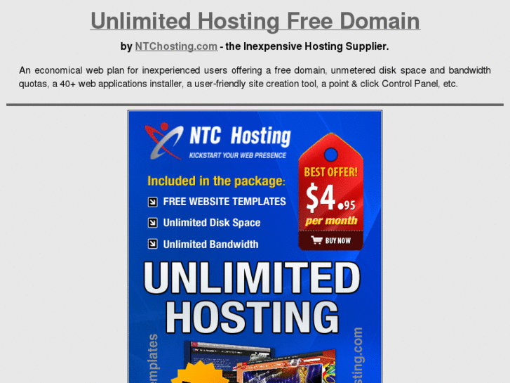 www.unlimitedhostingfreedomain.com