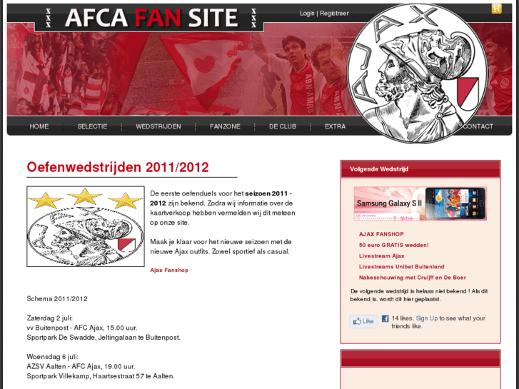 www.afcafansite.nl