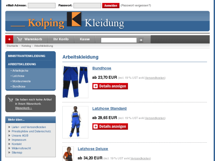 www.arbeitskleidung-kolping.com