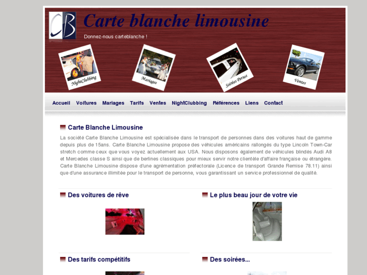 www.carteblanchelimousine.com