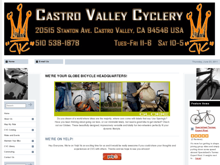 www.castrovalleycyclery.biz