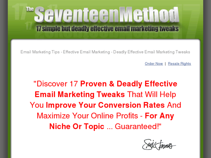 www.emailmarketingtweaks.net