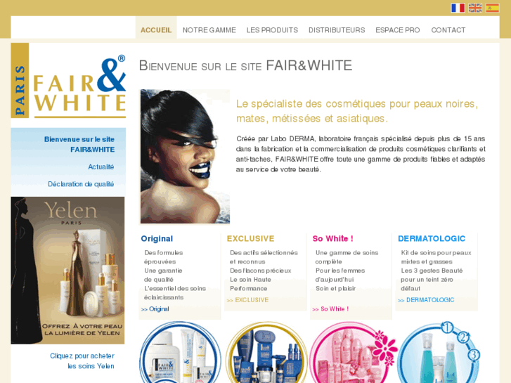 www.fairandwhite.fr