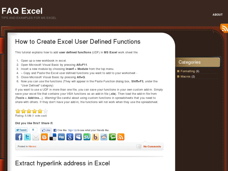 www.faqexcel.com