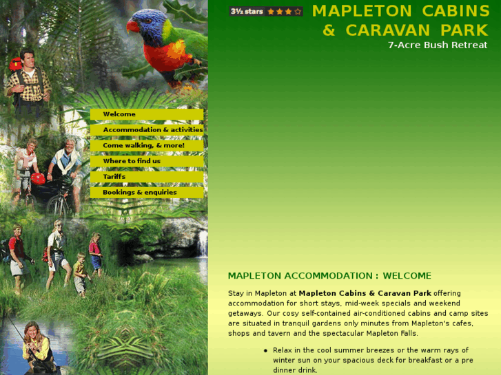 www.mapletoncabinscaravans.com.au