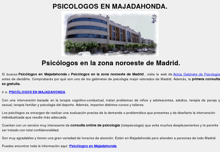 www.psicologosmajadahonda.es