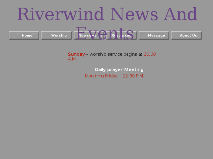 www.riverwindfellowship.com
