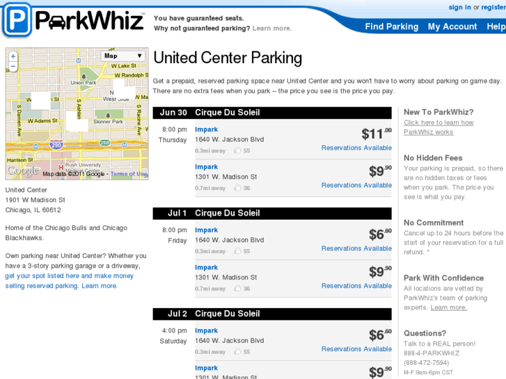 www.unitedcenterparking.com